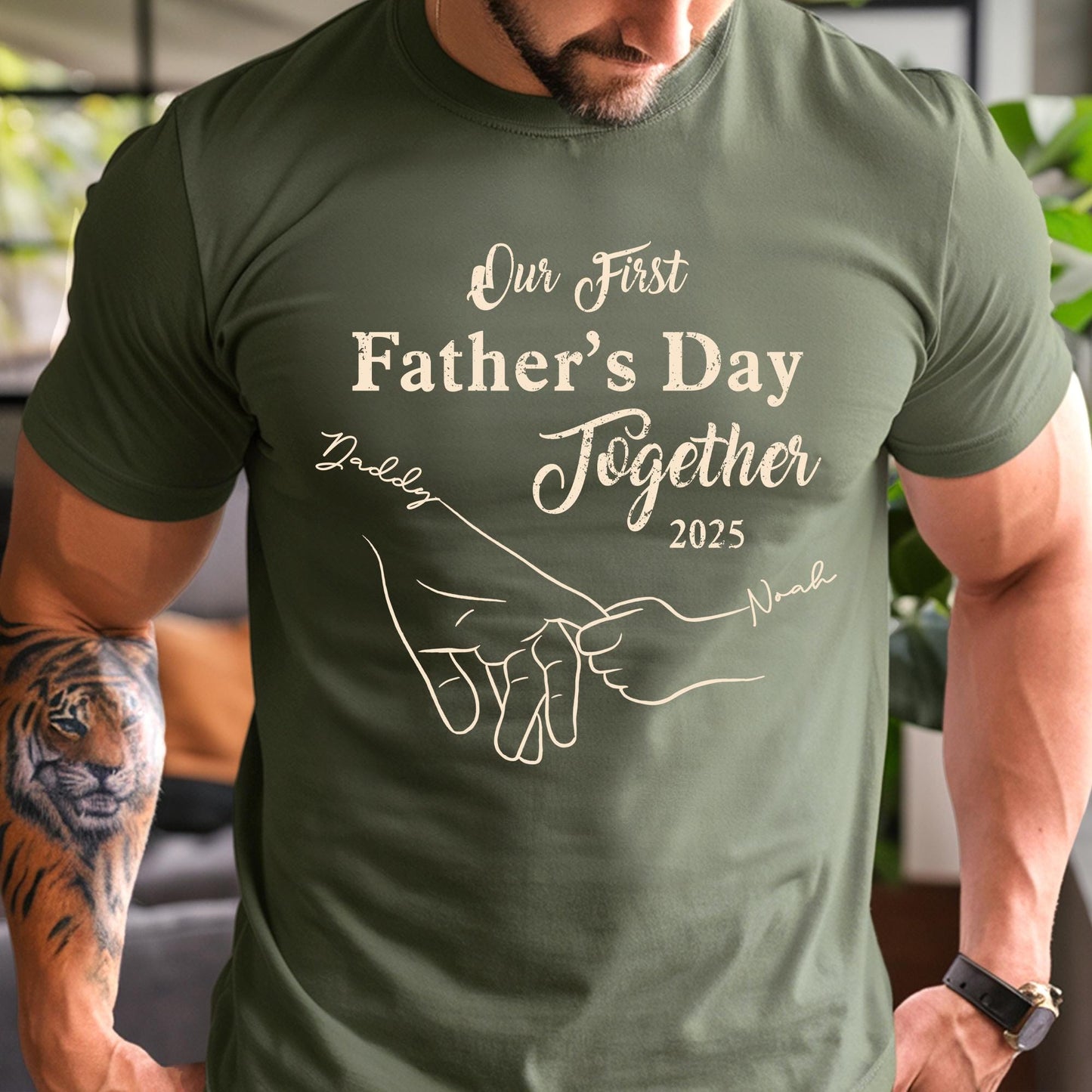 First Father's Day Shirt, Dad and Son Matching Shirts, Daddy and Baby Gift