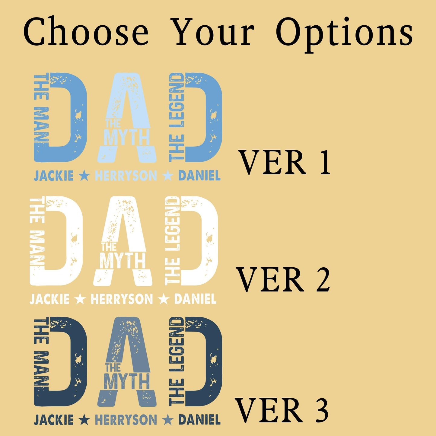 Personalized Dad Shirt, The Man The Myth The Legend The Hero, Shirt For Dad, Dad Shirt With Kids Name, Dad Life Shirt, Dad Gift Shirt