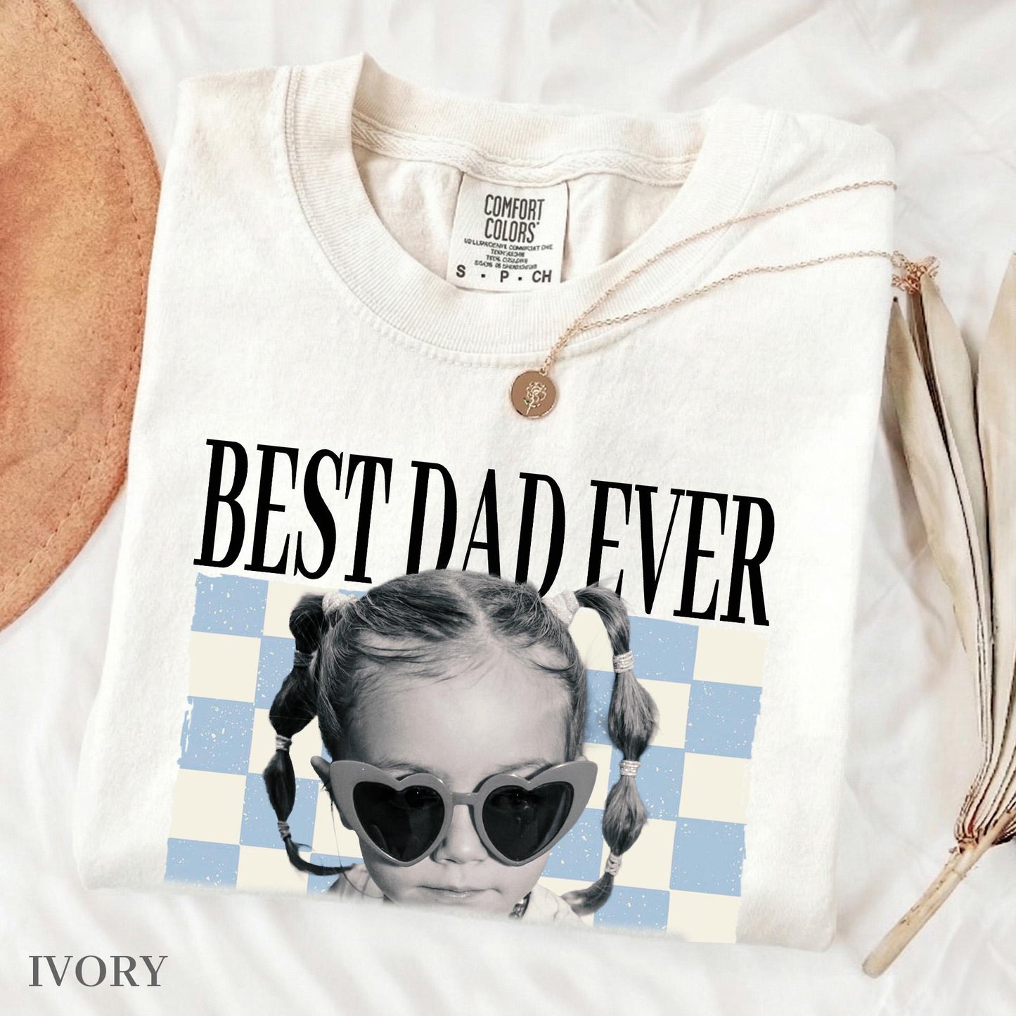 Custom Dad Shirt, Fathers Day Shirts Gifts for Dad, Personalized Vintage Photo Shirt, New Dad Gifts