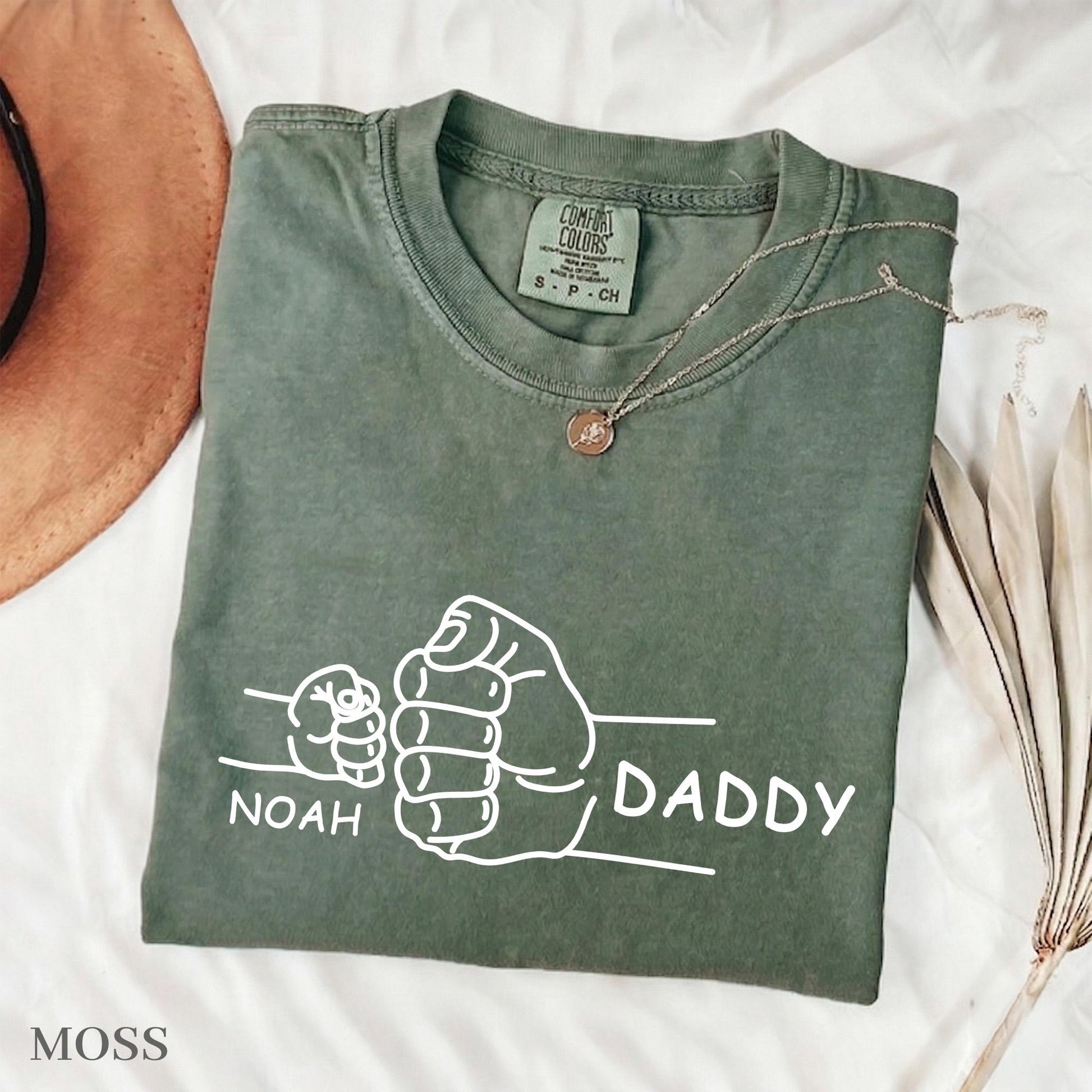 New Dad Shirt, First Father's Day Shirt Gift from Baby, Dad Birthday Gift, Fist Bump Dad T-Shirt