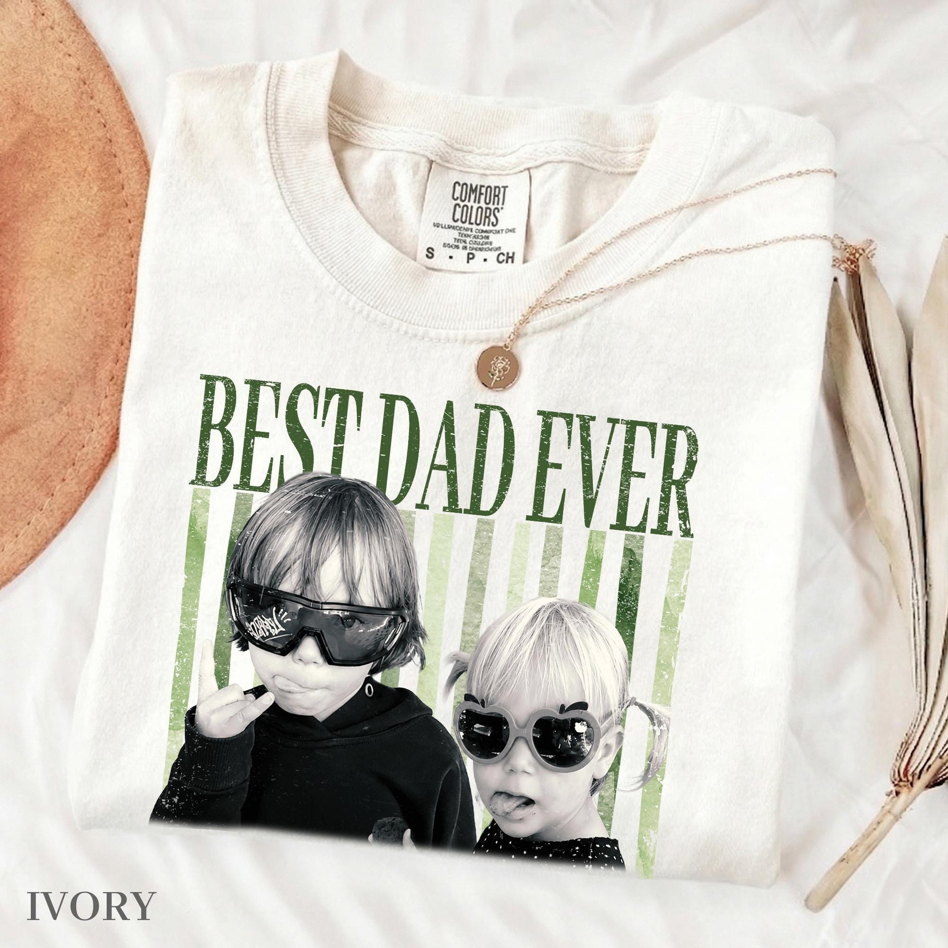 Custom Dad Shirt: Personalized Fathers Day Shirt With Kids Photo, Funny Dad Shirt, Gift for Dad, Grandpa